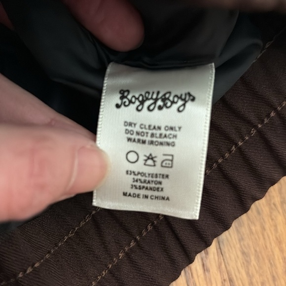 Bogey Boys Big Check Brown Jacket Brown Men’s size M NWT - Picture 10 of 14